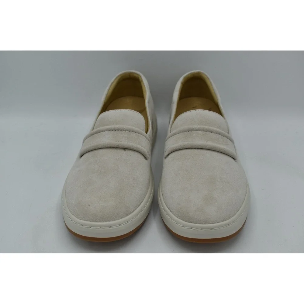 Dansko Womens EU 39 Josephine Suede Taupe Slip On Sneakers Loafers Shoes